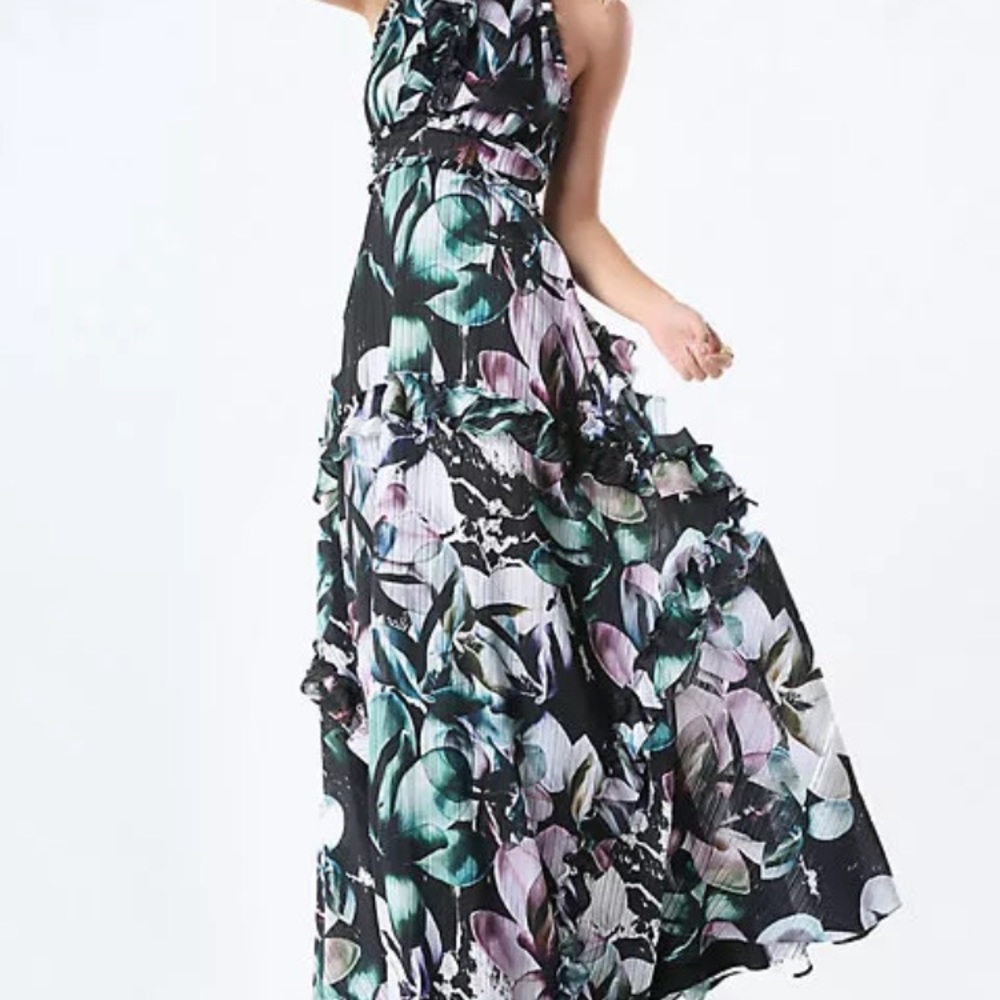 Bebe magnolia maxi dress